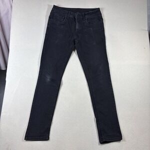The Perfect Jean NYC Jeans Men 31x32 Skinny Fit‎ Stretch Dark Wash Denim Goth